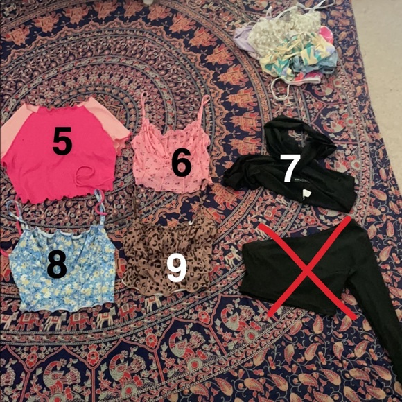 9 shein shirts - Picture 2 of 13